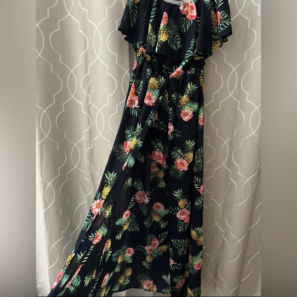 she and sky romper dress